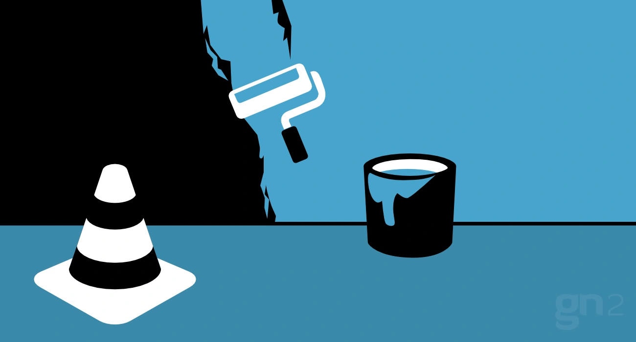 Es wird frisch gestrichen